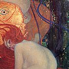 Goldfish (detail) by Gustav Klimt